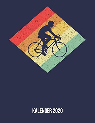 Kalender 2020: Terminplaner A4 - Retro Vintage Rennrad Wochenkalender & Monatsplaner 2020 - Geschenk für Rennradfahrer Books
