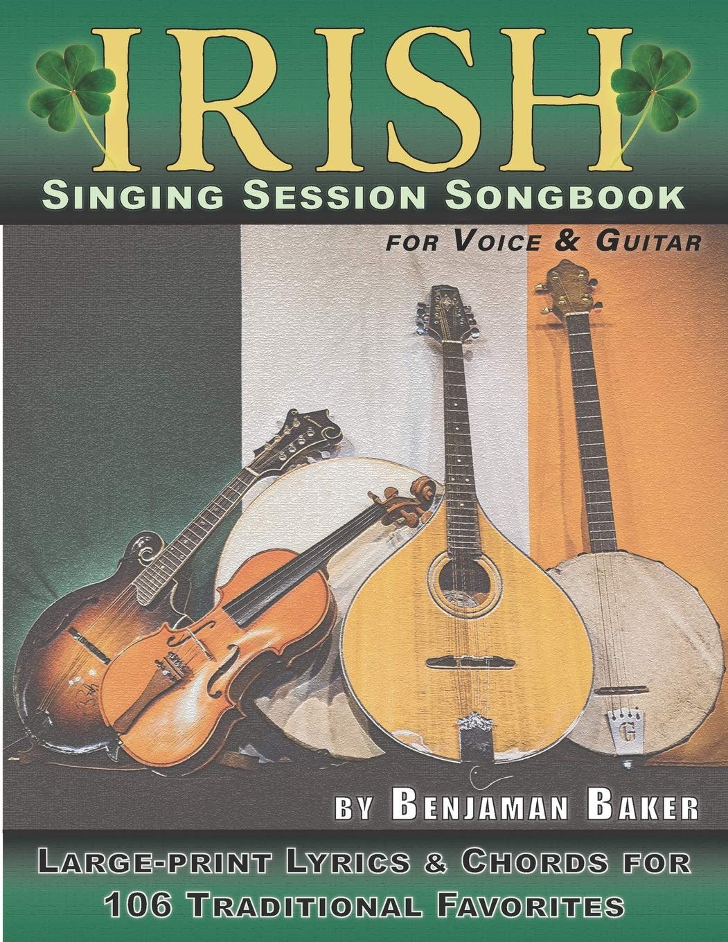 Irish Singing Session Songbook for Voice and Guitar: Large-print Lyrics and Chords for 106 Traditional Favorites (Session Strummers, Band 2) Sheet Music