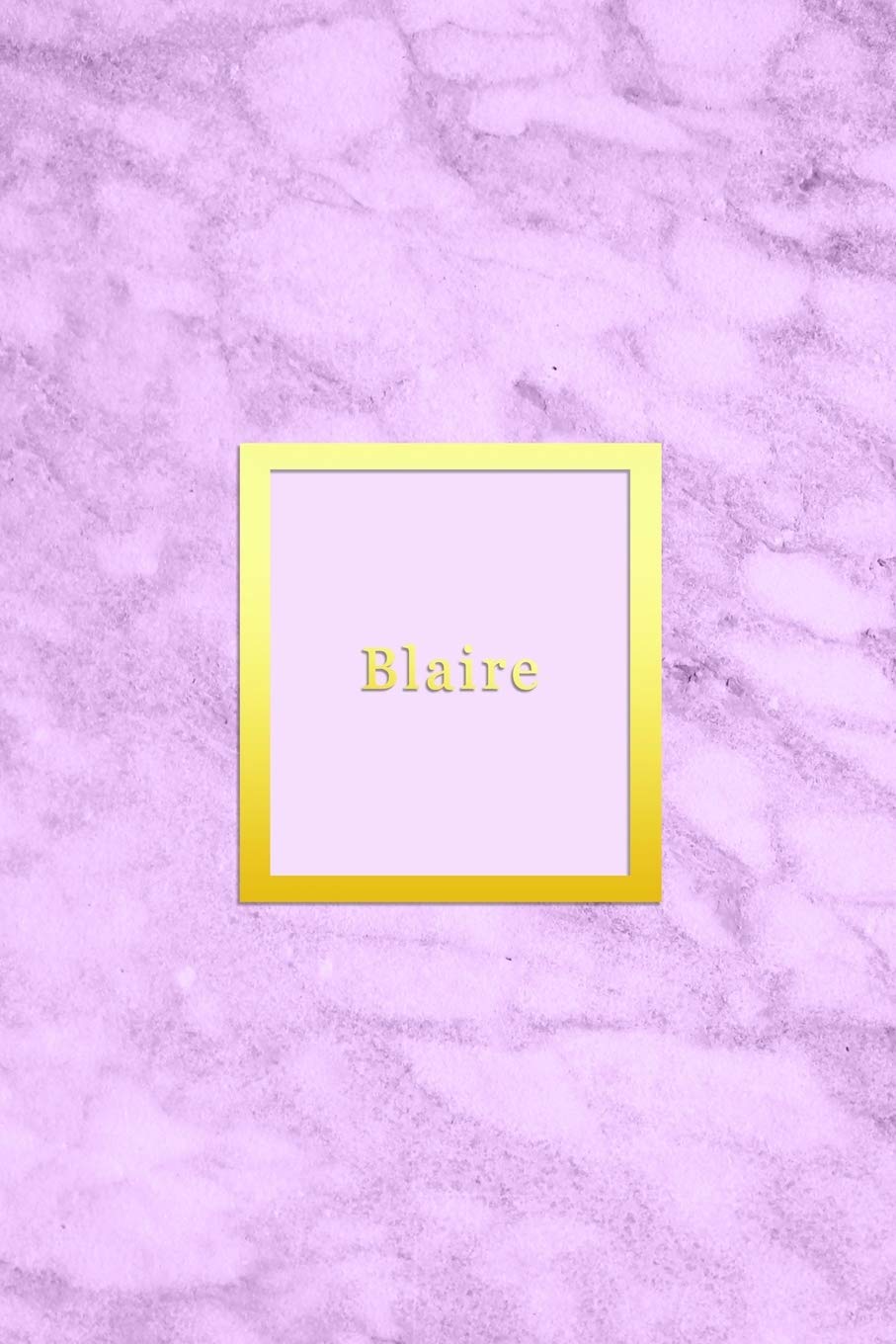 Blaire: Custom dot grid diary for girls | Cute personalised gold and marble diaries for women | Sentimental keepsake notebook journal | Bright sweet pink cover Psychology