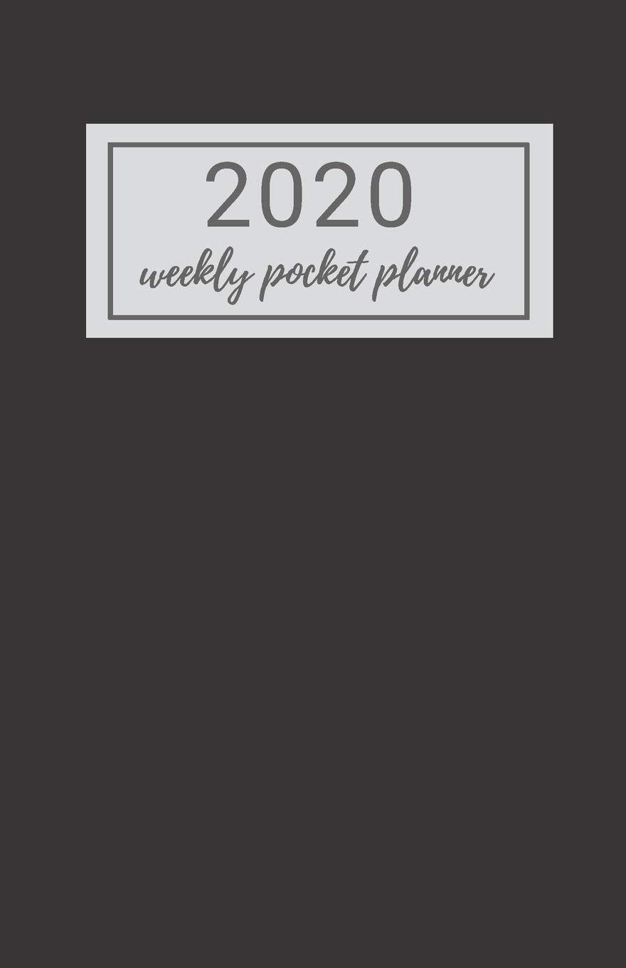 2020 Weekly Pocket Planner: A Professional Look Notebook Diary Planner Organizer Journal, Black Matte Cover (Professional Weekly Planner, Band 2) Business, Finance & Career