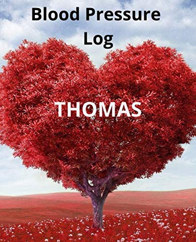 Thomas: Notebook for measuring pressure. (110 pages) Health, Nutrition & Fitness