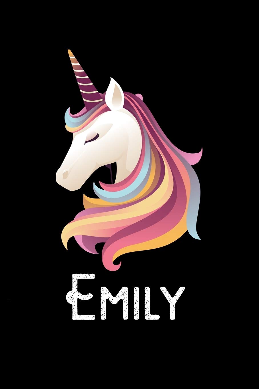 Emily: Personalized Custom Name Unicorn Themed Monthly 2020 Planner (Calendar, To Do List, Monthly Budget, Grocery List, Yearly Financial Goals) Gift for Girls and Women Non-fiction