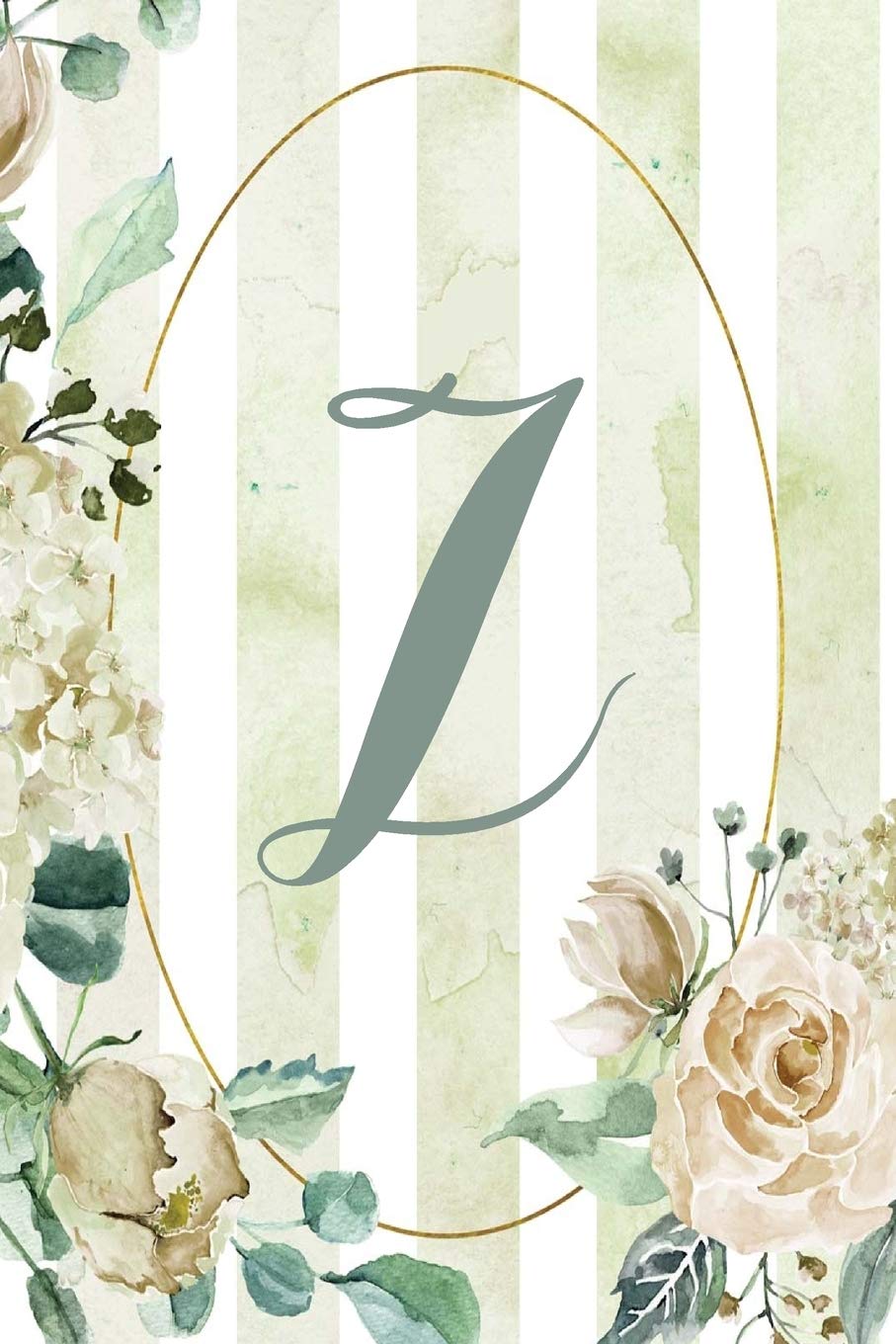 2020 Weekly Planner, Letter Z, Green Stripe Floral Design: 6”x9” Weekly Planner/Calendar (Letter/Initial Z - Green Stripe Floral 6”x9” Planner/Calendar Alphabet Series, Band 26) Business, Finance & Career