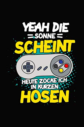Notizbuch: Geschenk für Zocker & Gamer | DIN A5 (6x9 Zoll - 15,2 x 22,9 cm) | 120 Seiten liniert Leisure & Fun
