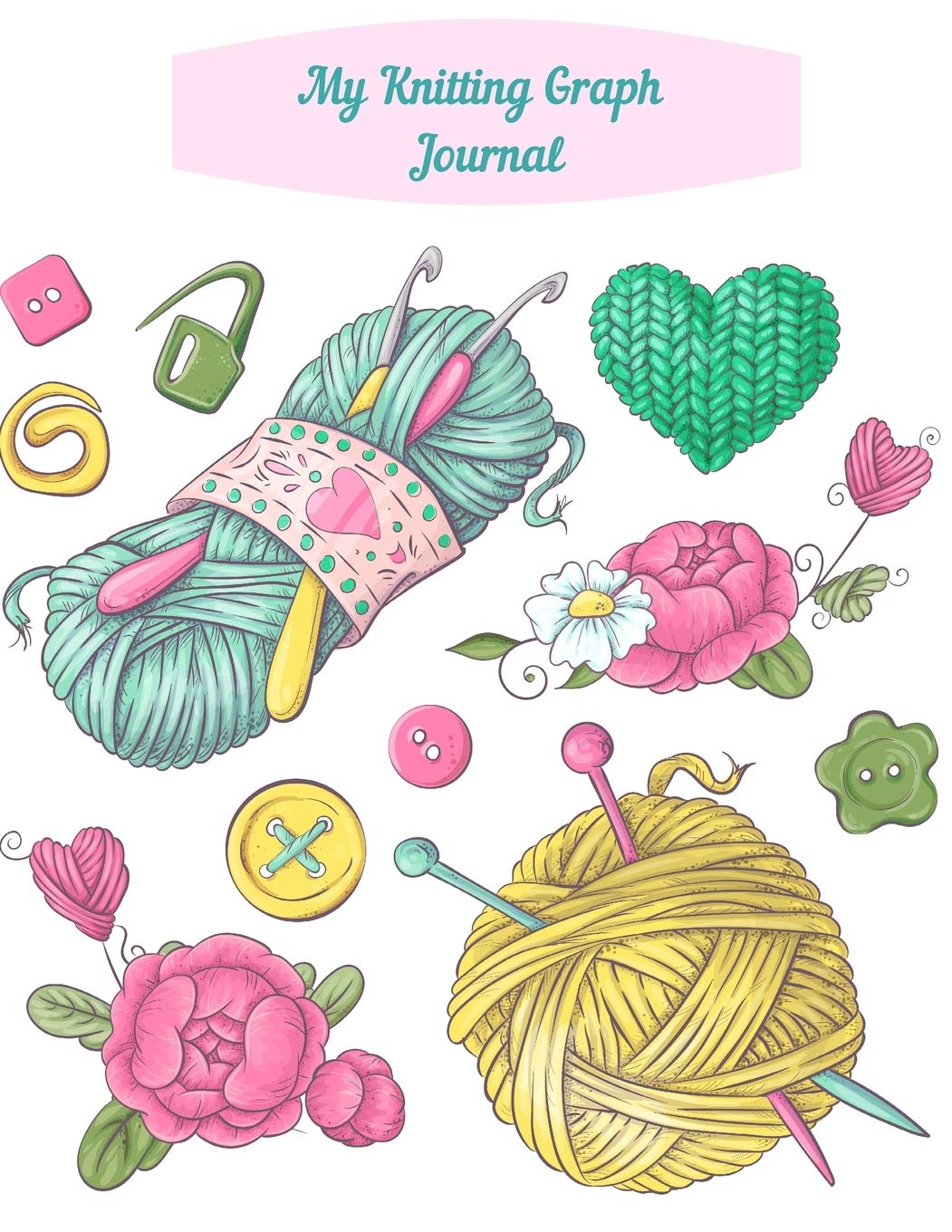 Knitting Graph Paper Journal: for creating your personal designs. Your Journal for knitting Patterns Ratio 4:5 and 2:3 8,5x11 Inch, 120 pages Hobbies & Crafts