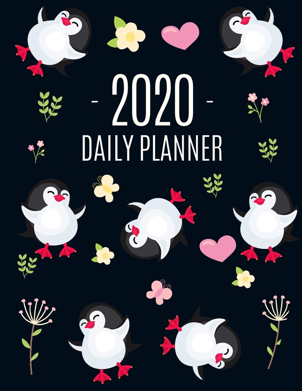 Penguin Daily Planner 2020: Keep Track of All Your Weekly Appointments! | Cute Large Black Year Agenda Calendar with Monthly Spread Views | Funny ... or Office (Daily Planners 2020, Band 21) Mathematics