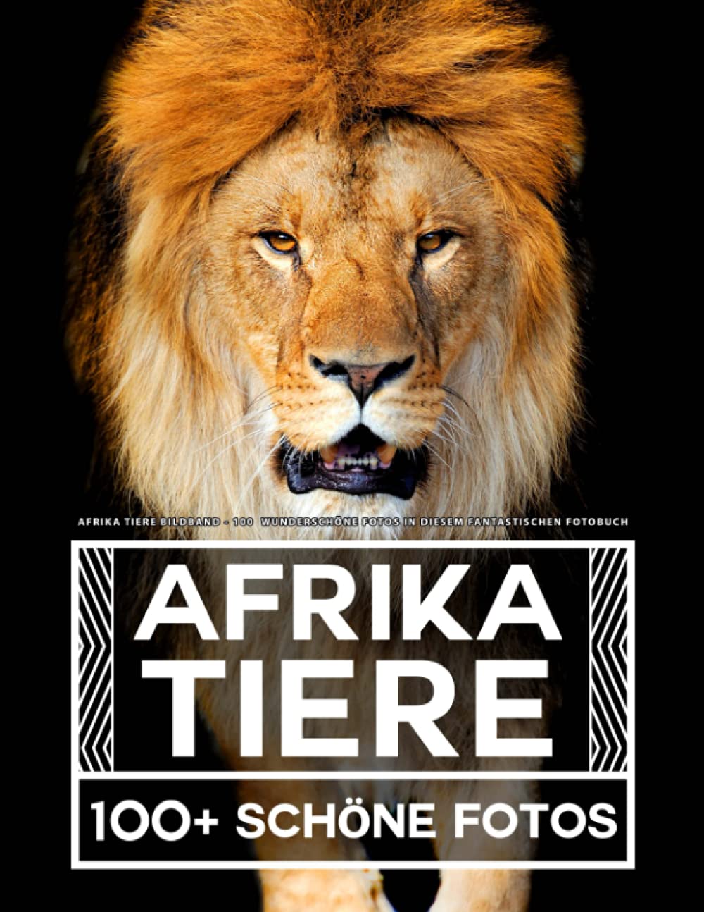 Afrika Tiere Bildband: 100 Wunderschöne Fotos In Diesem Fantastischen Fotobuch book