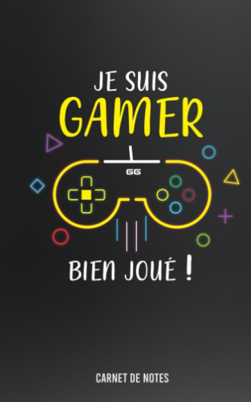 CARNET DE NOTES: Un cadeau rigolo à offrir à un Gamer book