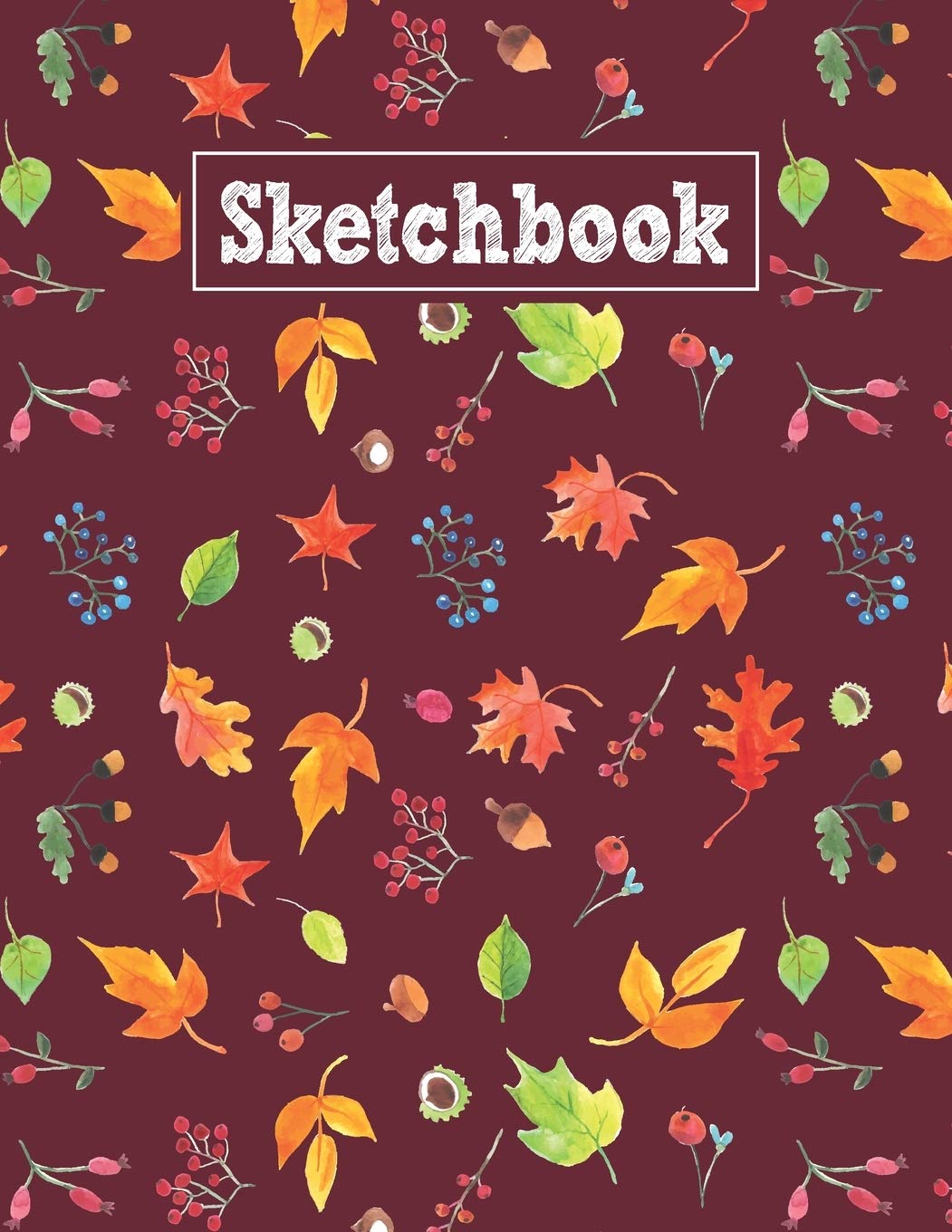 Sketchbook: 8.5 x 11 Notebook for Creative Drawing and Sketching Activities with Autumn Themed Cover Design Film, Art & Culture