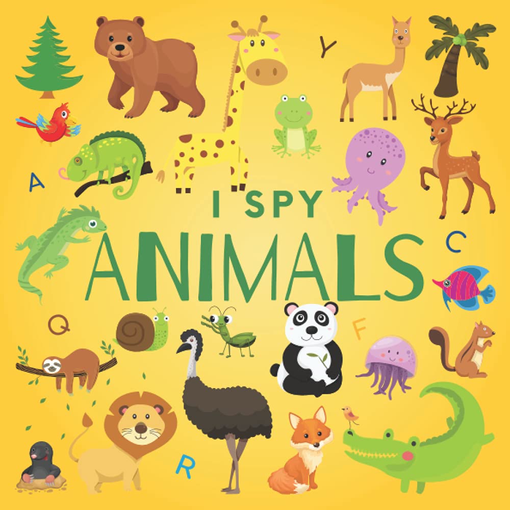 I Spy Animals: A Fun Guessing Game Picture Book for Kids Ages 2-5 ( Picture Puzzle Book for Kids ) (I Spy Books for Kids, Band 1) Novels & Short Stories