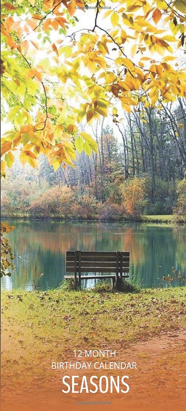 Birthday Calendar: Seasons Perpetual Birthday Anniversary Calendar 5x11 Special Event Annual Reminder Record Book Journal Family Date Keeper Planner for Home and Office (Nature Calendar, Band 1) Geology & Geography