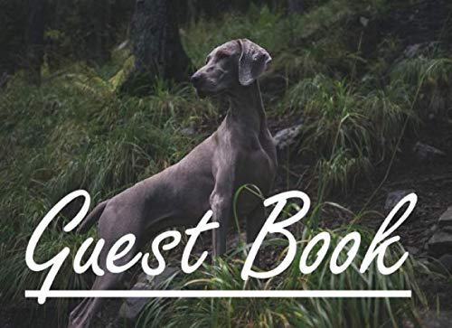 Guest Book: Hunting Dog Guest Book For Airbnb, Vacation Home, Cabin, Rental Property, VRBO, Bed and Breakfast, Cottage, Etc Travel Guides