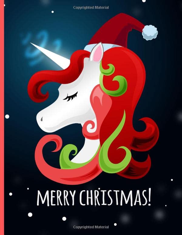 Merry Christmas: Christmas Cute sketchbook for kids, adults, teens, back to school.. Get creative with this Large Blank,110 Unlined pages, Perfect for ... PERFECT GIFT for Christmas, Happy New Year Hobbies & Crafts