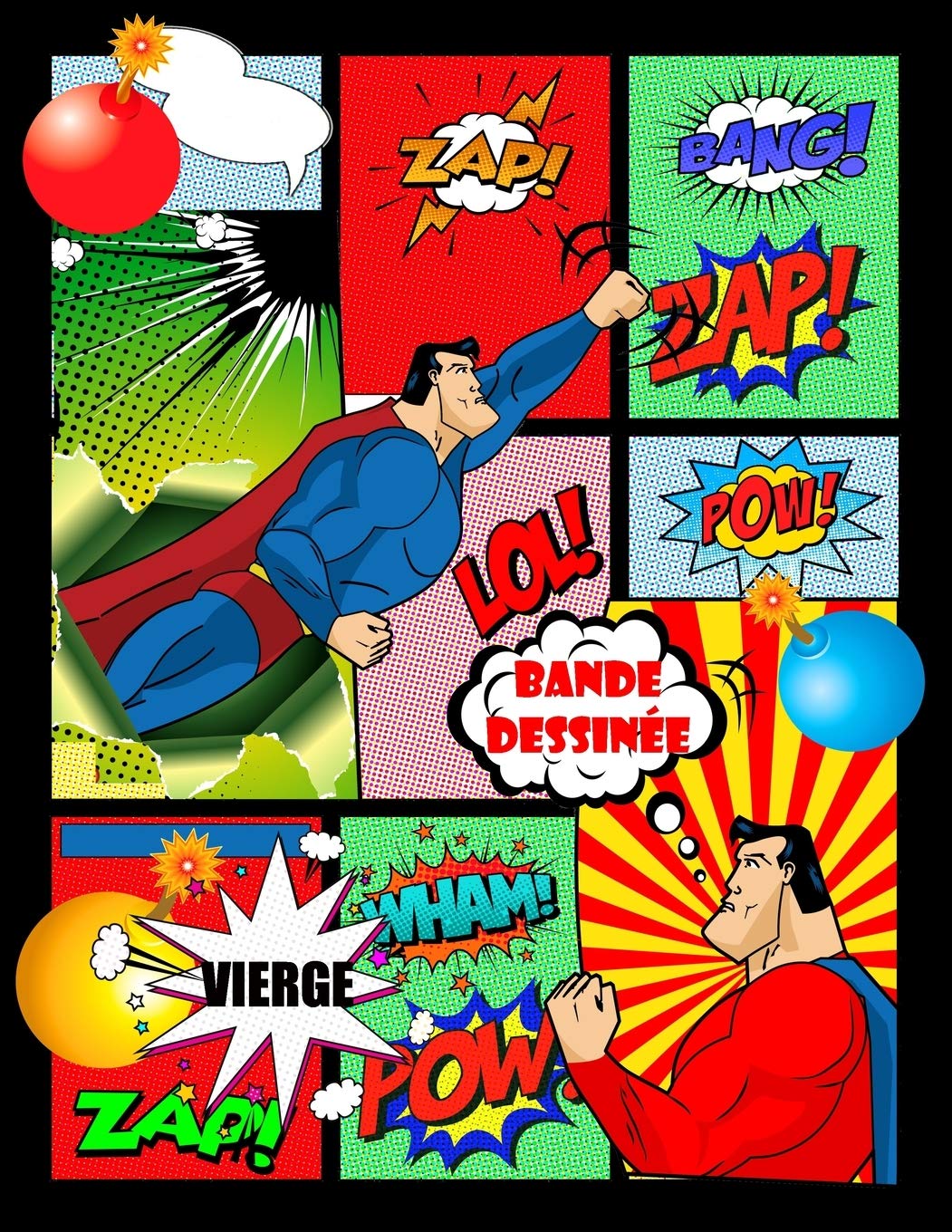Bande dessinée vierge: Livre Pour Créer Votre Comic book