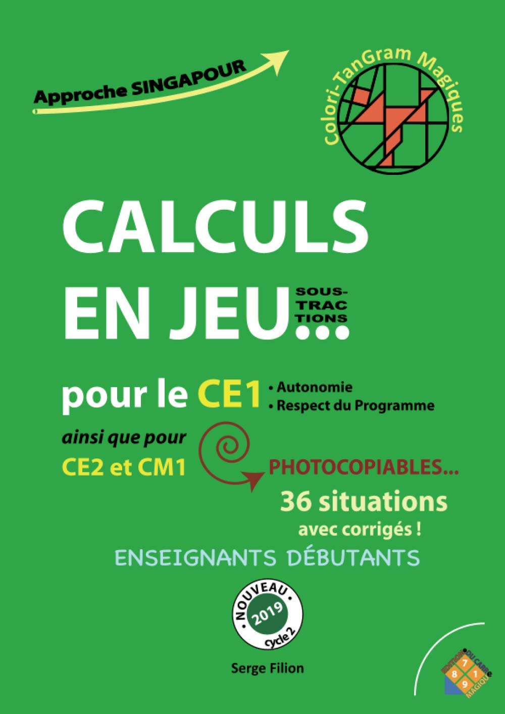 CALCULS EN JEU Pour le CE1 Education & Training