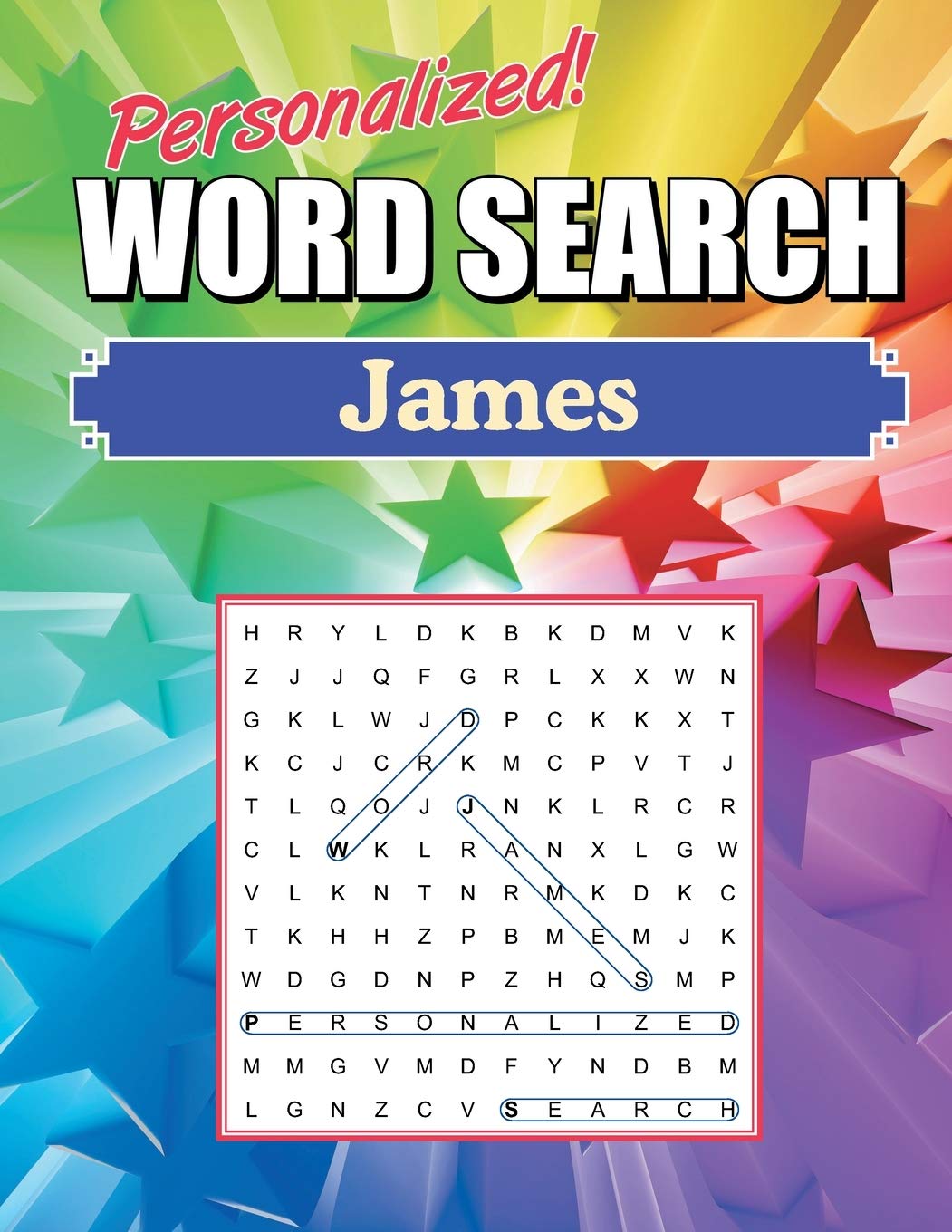 James Word Search: Large Print Word Find Puzzles Leisure & Fun