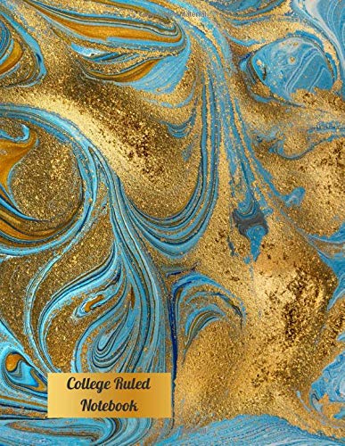 College Ruled Notebook: Marble Notebooks College Ruled, Positive Notebook, Diary, Nice Gift for Children, Students, Women, Men, Large ( 8.5 x 11 inches). Parents & Children