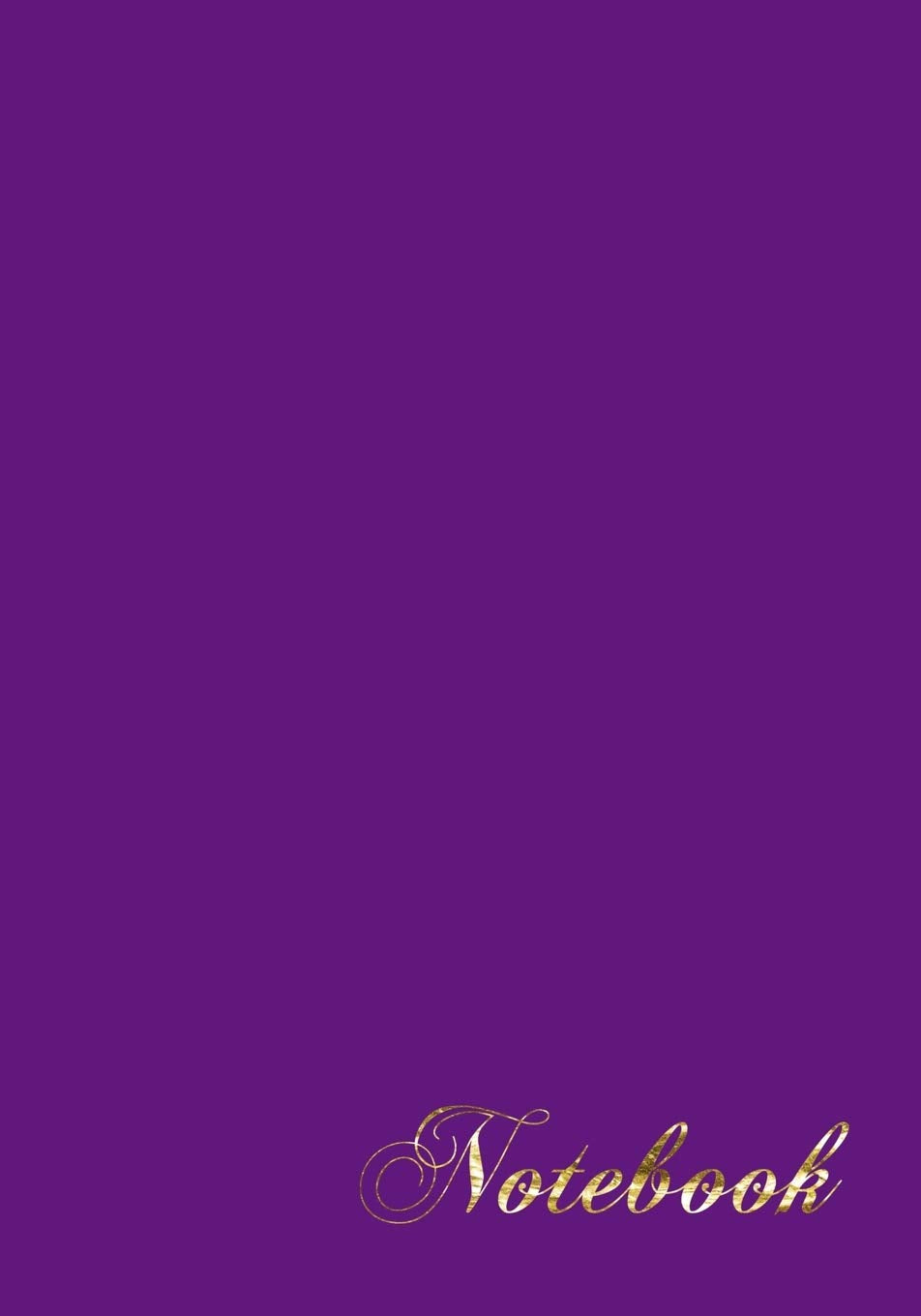 Purple Minimalist Dot Grid Notebook | 7x10 125 dot grid pages| Matte Purple Matte Silk Cover with sturdy white pages notebook Reference Books