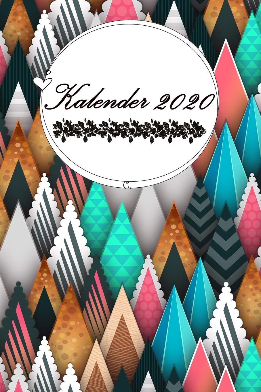 Kalender 2020: SCHÖNE GESCHENKIDEE // Taschenkalender zum ausfüllen 150 Seiten // 6x9 (15,20cm x 22,80cm) Wunderschönes Softcover glänzend / ... eigene Seite - Schreibwaren @Cherieeearts Business, Finance & Career