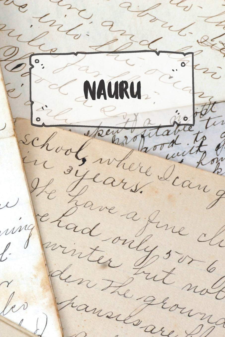 Nauru: Ruled Travel Diary Notebook or Journey Journal - Lined Trip Pocketbook for Men and Women with Lines Books