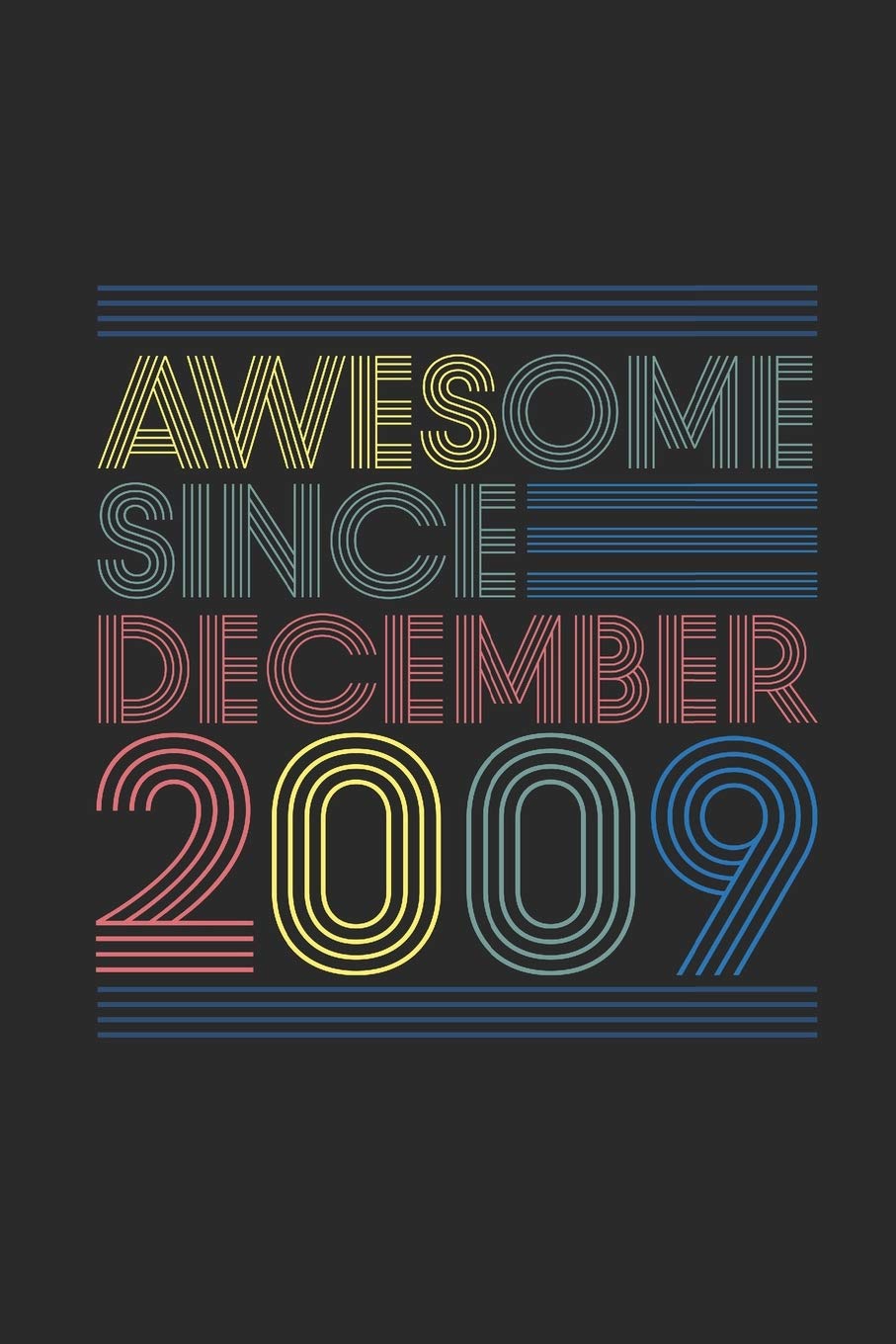 Awesome Since December 2009: Graph Ruled Notebook – Journal for 10 years old Birthday Gift Idea Essays & Short Stories