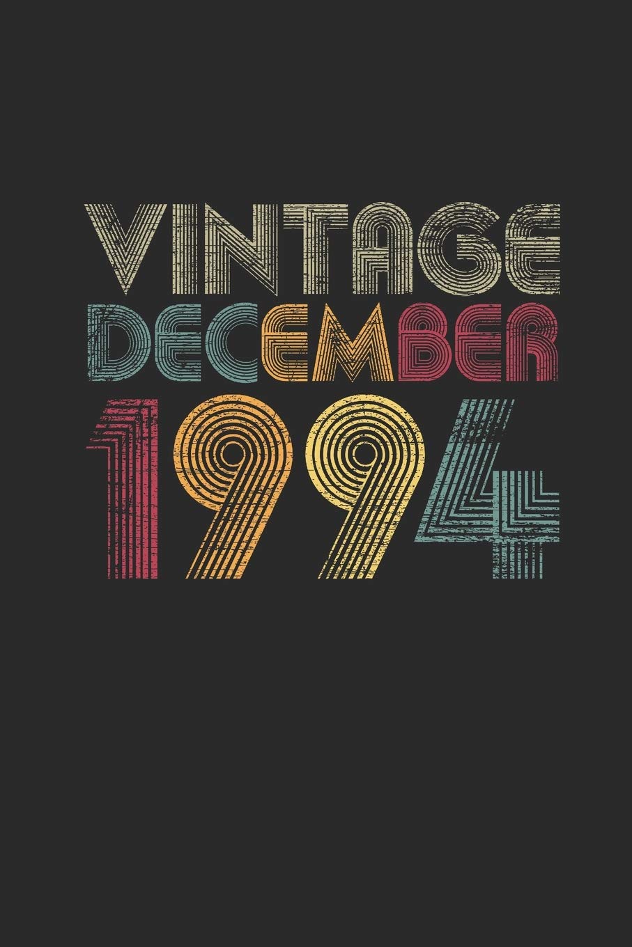 Vintage December 1994: Dotted Bullet Grid Notebook / Journal (6 X 9) – 25th Birthday Gift Idea for Women And Men Essays & Short Stories