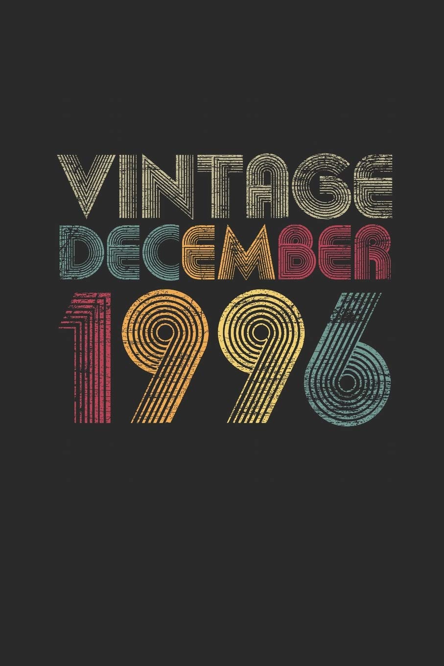 Vintage December 1996: Dotted Bullet Notebook – 23 years old Birthday Gift or 23rd Anniversary Gift Idea Essays & Short Stories