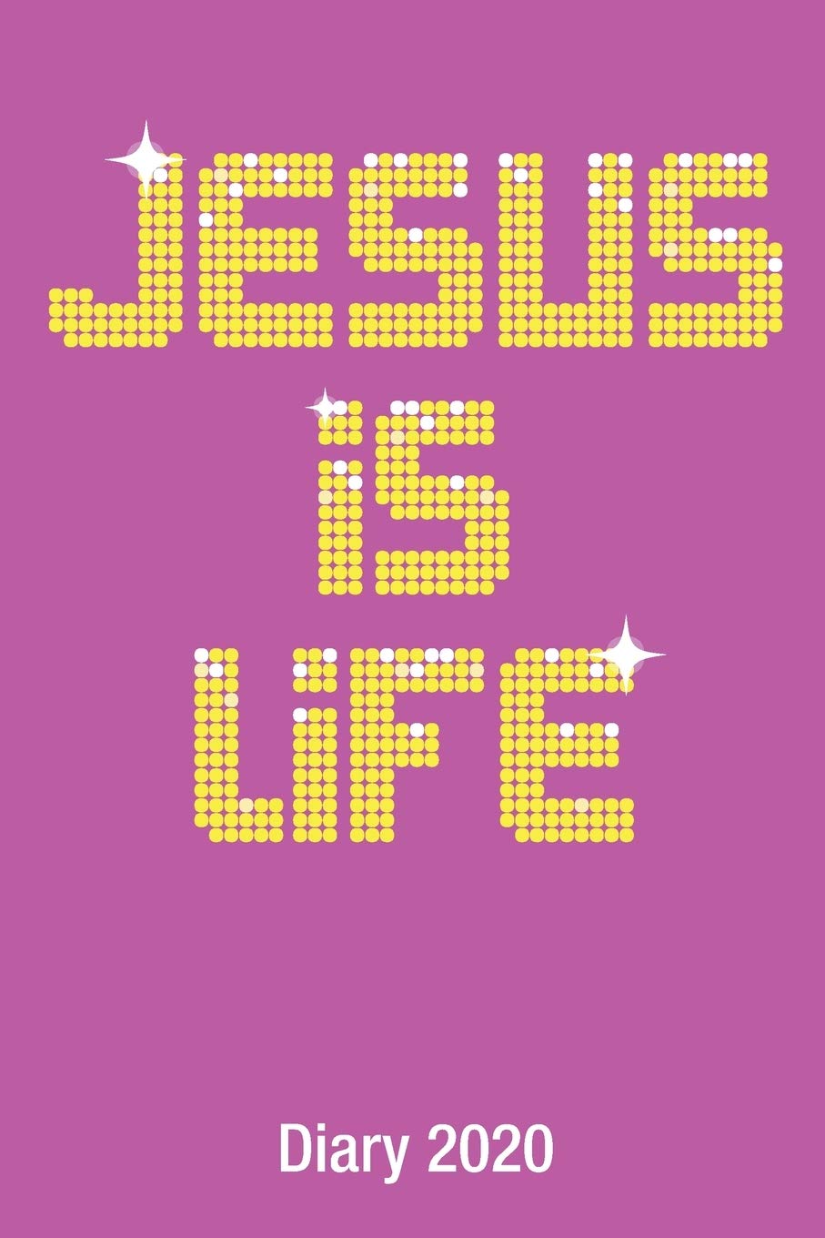 Jesus Is Life: Girls 6x9" Full Year 2020 Christian Diary journal Gift - 185 pages, 2 days per page complete with space for a gift message on the first page. Business, Finance & Career