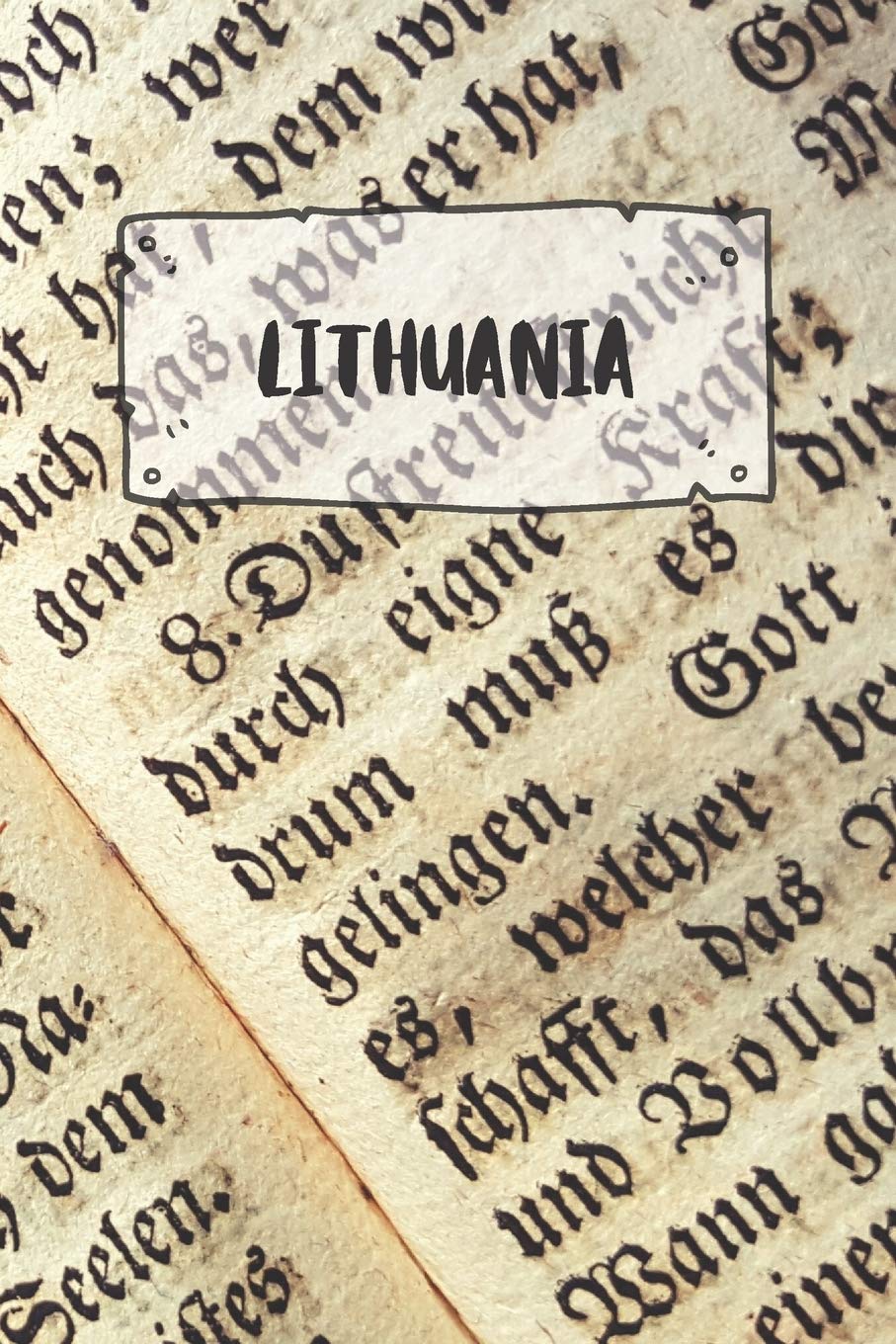 Lithuania: Ruled Travel Diary Notebook or Journey Journal - Lined Trip Pocketbook for Men and Women with Lines Books