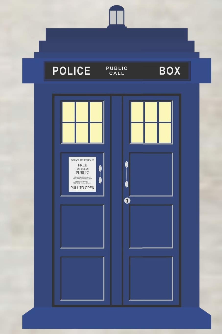 We are all stories in the end, just make it a good one.: Journal/notebook - gift for adults/kids who love Dr. Who and the Blue Box. 100 lined pages, size is 6" x 9" Manga