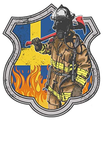 Schweden Feuerwehrmann Notizbuch: DIN A5 Gepunktet / Dotted 120 Seiten Freiwillige Feuerwehr Brand Feuer Feuerwehrfrau FFW Retter Herkunft als ... Planer Tagebuch Notizheft Notizblock Essays & Short Stories