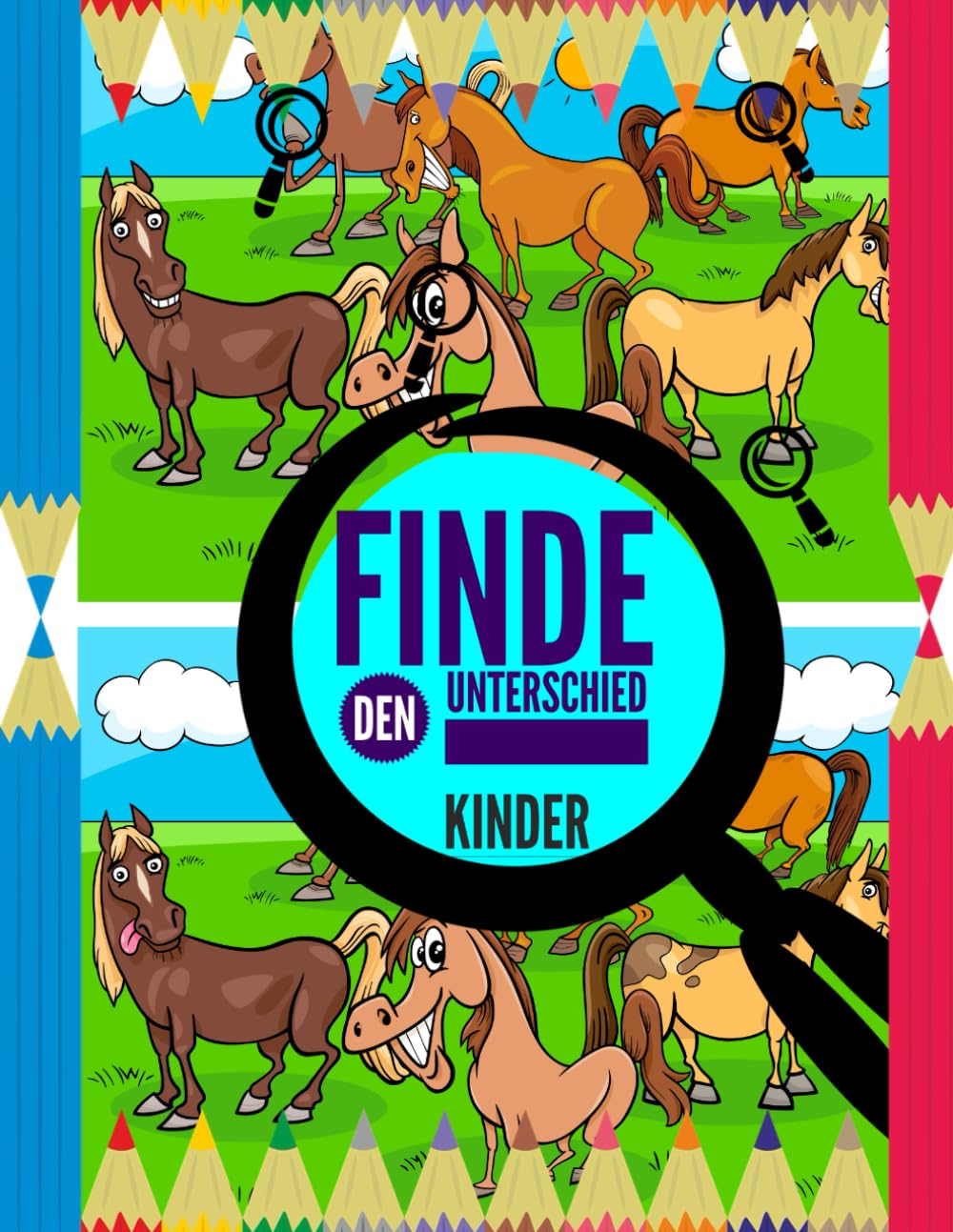 Finde den Unterschied: Fehler suchen buch kinder ab 6 Jahre, 63 kniffelige Suchbilder mit Lösungsteil. Tiptoi & Games