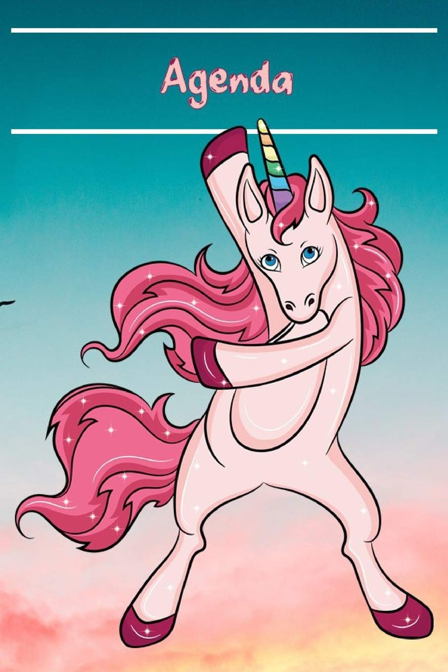Agenda Semainier Universel « Licorne »: Agenda perpétuel et prise de notes avec couverture et intérieur « Licorne » N°1 - 56 semaines avec des pages ... découvrir (format A5 - 15 x 23 cm – 6” x 9”) book