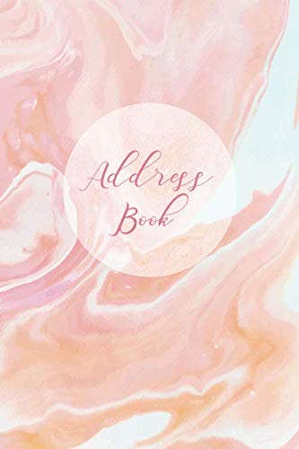 Address Book: For Contacts Addresses, Home, Work & Mobile Phone Numbers, Email. Contact Journal With Alphabetical Order Abstract Design Lifestyle