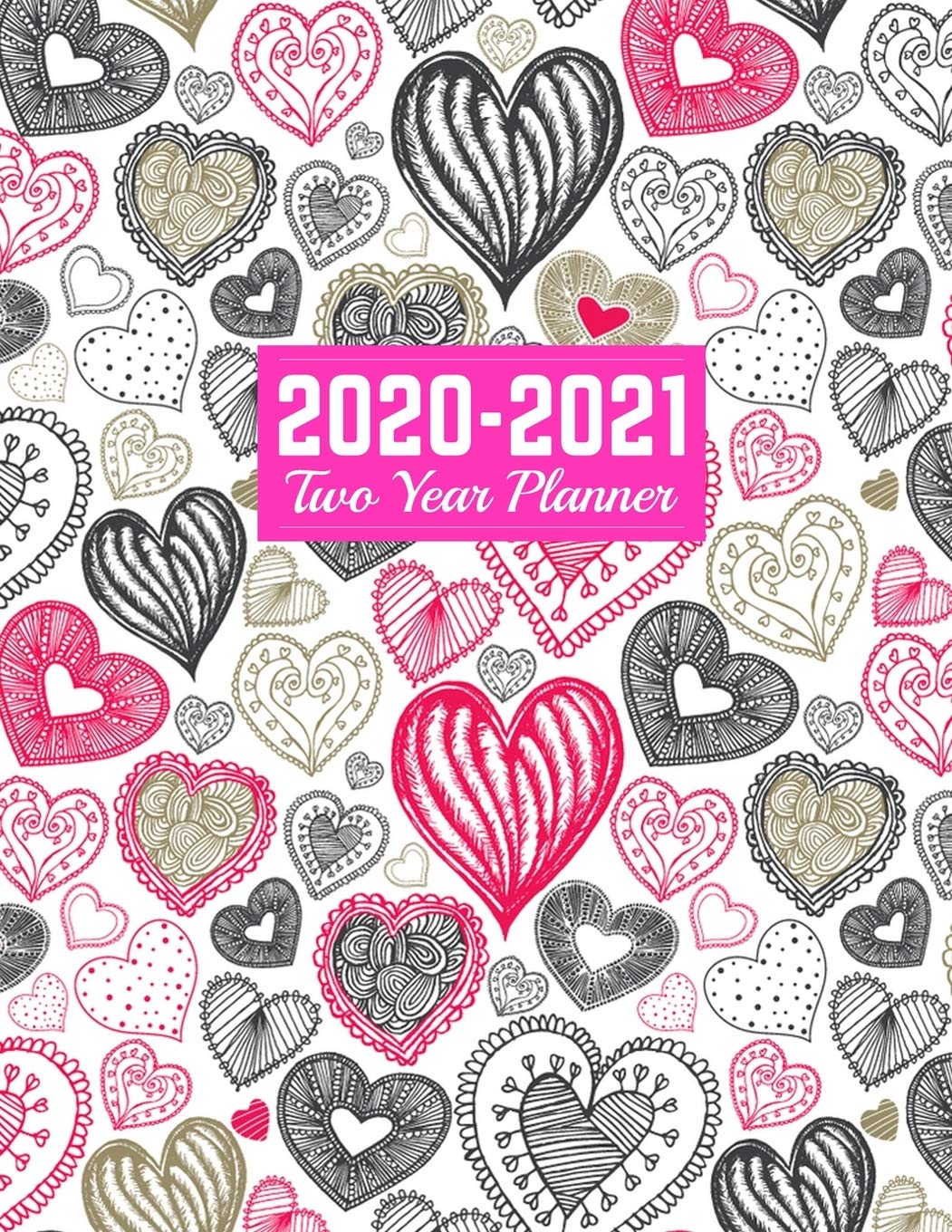 2020-2021 Two Year Planner: Cute 24-Month Planner & Calendar | Large 8.5 x 11 (Jan 2020 - Dec 2021) Daily Weekly and Monthly Schedule | Art Cover 00023191 Tiptoi & Games