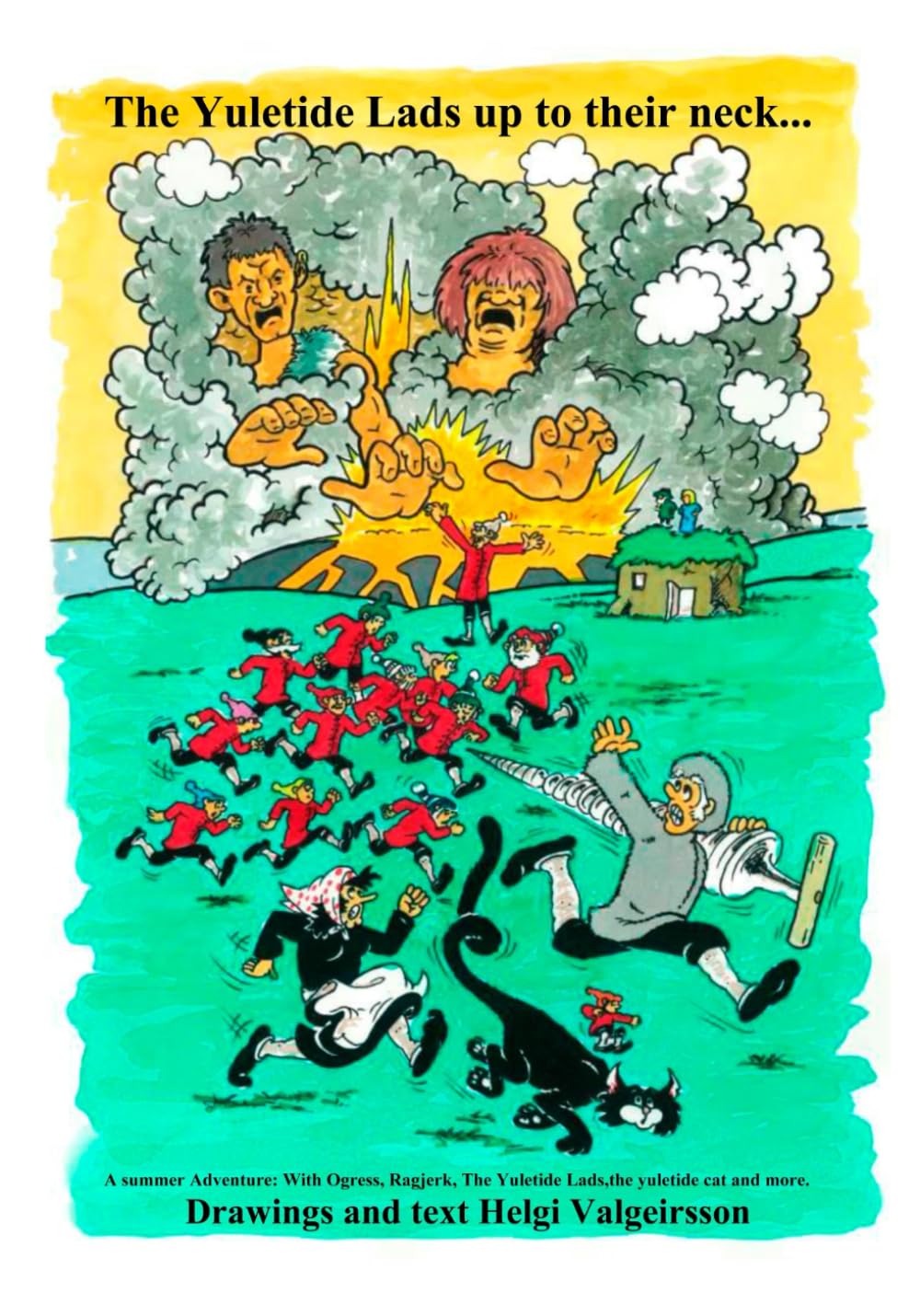 The Yuletide Lads up to their neck Fairy Tales & Legends