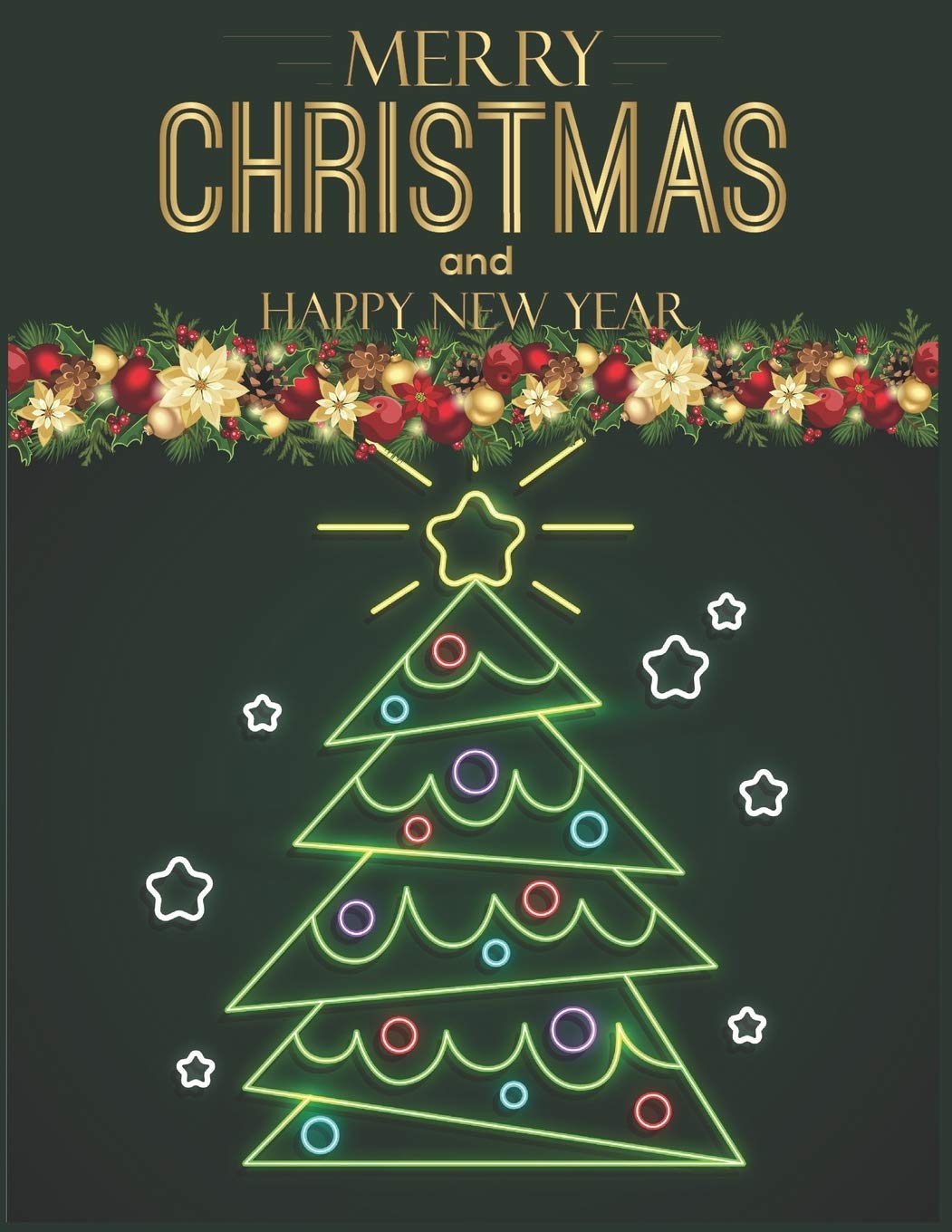 Merry Christmas And Happy New Year Unique Present: Make Lists Keep Track Of Gifts Recipes Holiday Plans Shopping To Do List & More A Perfect Holiday Diary Gift Religion & Esotericism