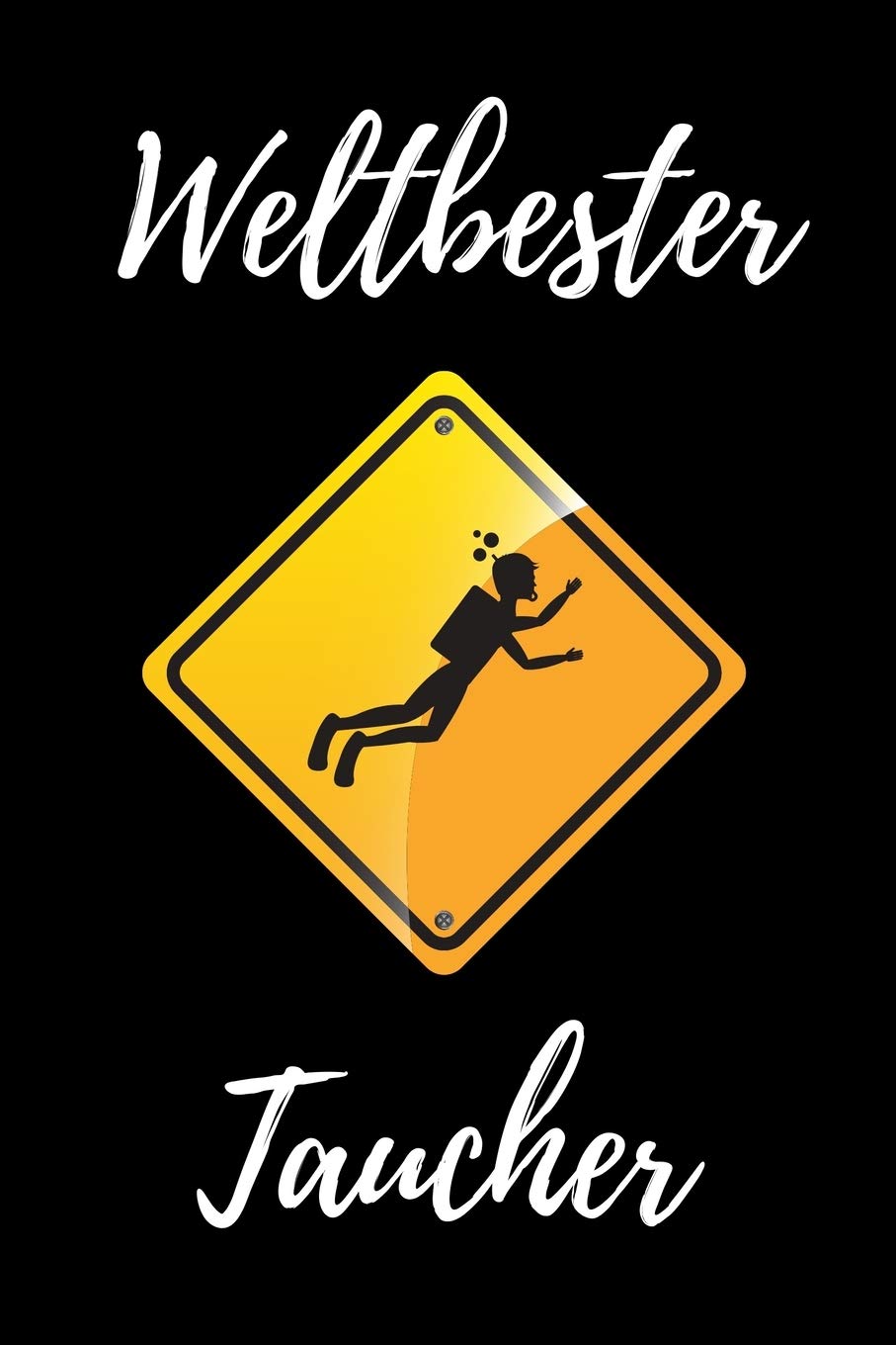 WELTBESTER TAUCHER: A4 Notizbuch KARIERT Geschenkidee für Taucher | schönes Geschenk für Geräte Taucher Fans | Trainingsbuch | Planer | Tauchen | Taucherlogbuch Leisure & Fun