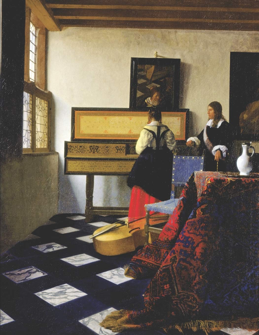 Johannes Vermeer Black Paper Sketchbook: The Music Lesson Art Notebook | Large Artistic All Black Pages Blank Sketch Pad | Dutch Masters Paintings | ... Markers (Black Art Sketchbooks, Band 38) Architecture