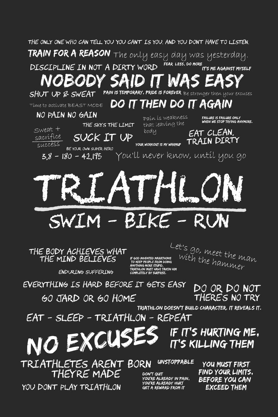 Triathlon - Swim, Bike, Run: Trainingstagebuch A5 für Triathleten und Ausdauersportler Leisure & Fun