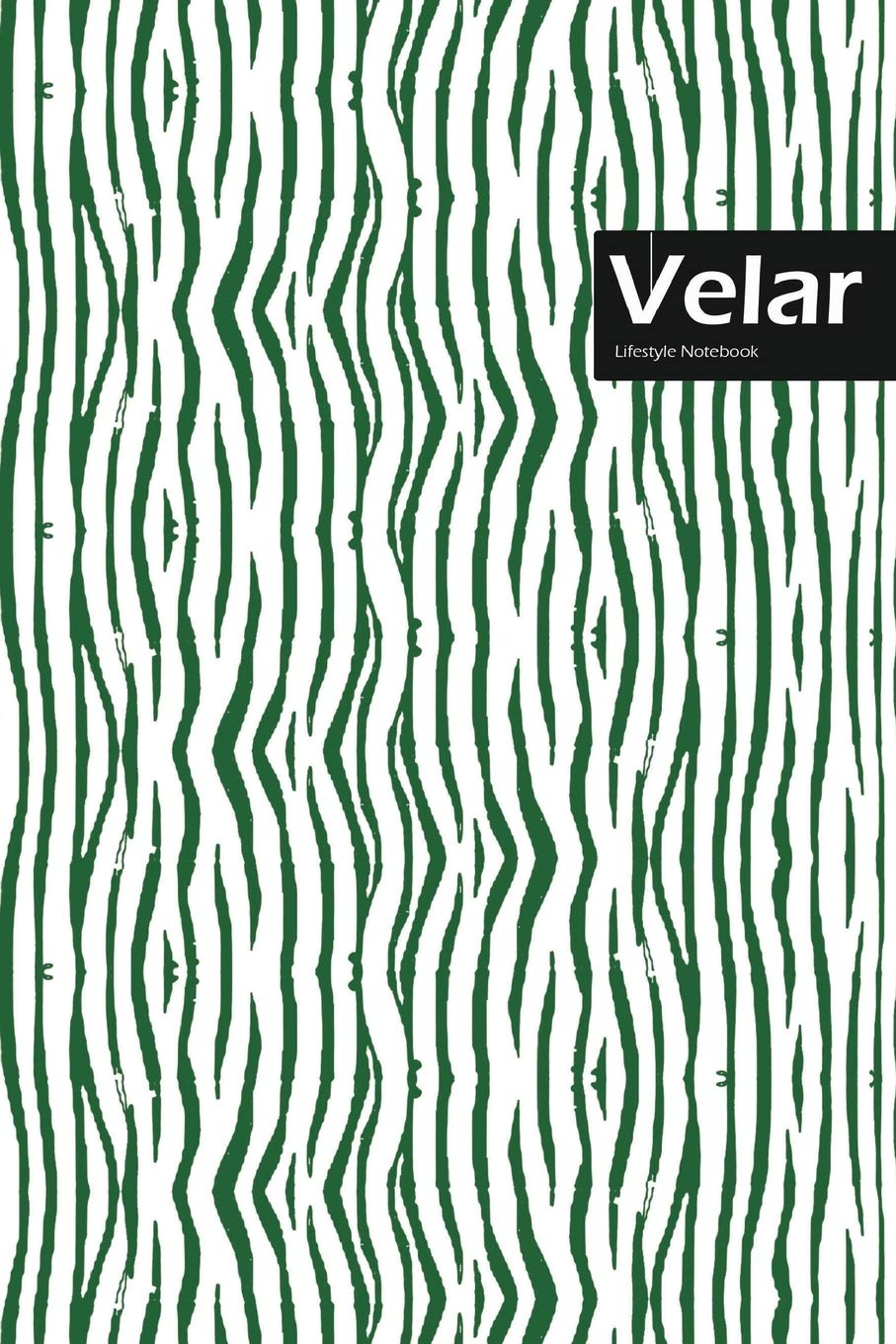 Velar Lifestyle, Animal Print, Write-in Notebook, Dotted Lines, Wide Ruled, Medium Size 6 x 9 Inch, 144 Sheets (Green) Business, Finance & Career