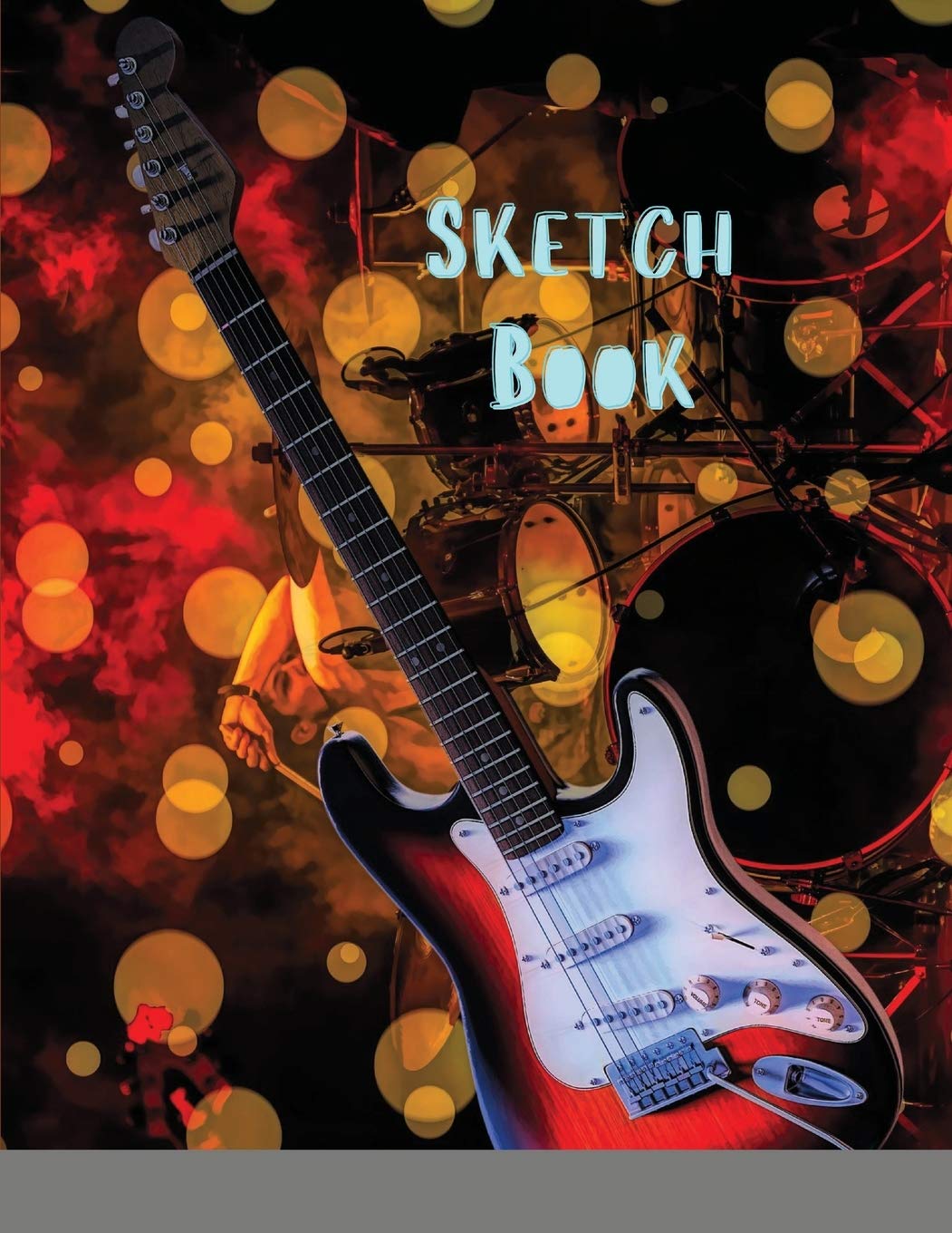 Sketch Book: Large Notebook for Drawing, Doodling or Sketching: 109 Pages, 8.5 x 11. Marble Background Cover Sketchbook Blank Paper Drawing and Write Journal Manga