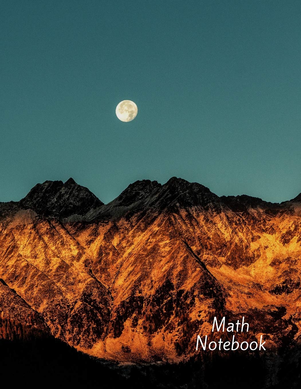 Math Notebook: 120 pages, math notebook, quad ruled workbook, 8.5 x 11 inch large soft cover journal, 4 squares per inch suited for kids and students, homeschooling Books