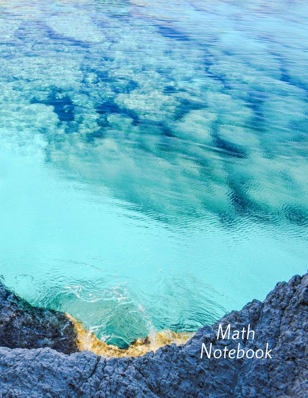 Math Notebook: 120 pages, math notebook, quad ruled workbook, 8.5 x 11 inch large soft cover journal, 4 squares per inch suited for kids and students, homeschooling Books