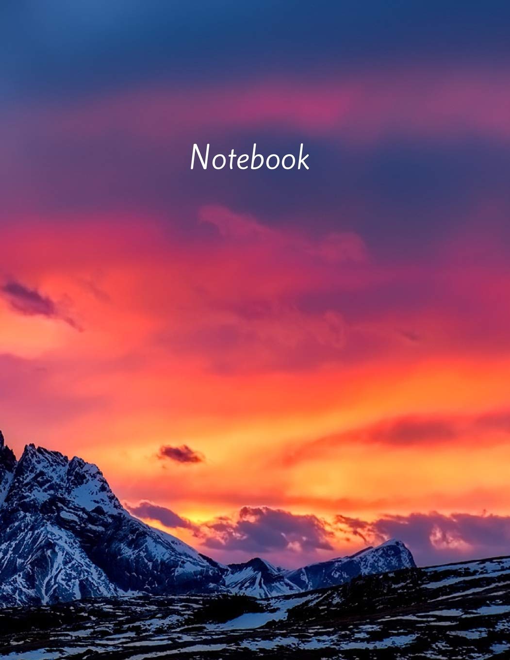 Notebook: 120 pages notebook, college ruled journal, large soft cover composition notebook, homeschooling, workbook for teens, kids, student, home and office Contemporary literature