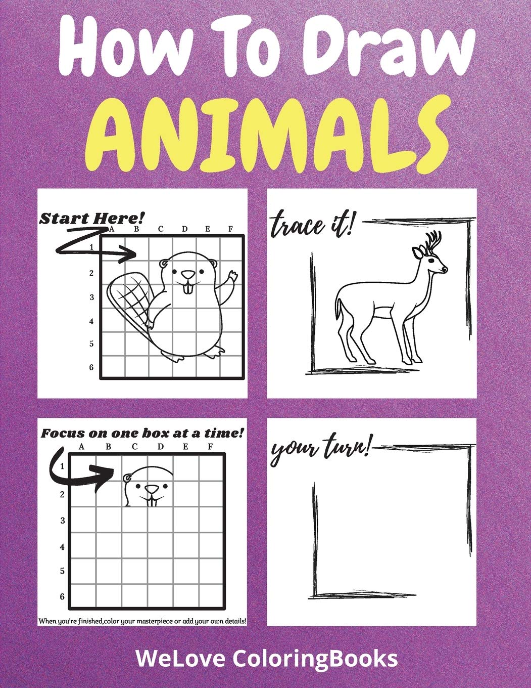 How To Draw Animals: A Step-by-Step Drawing and Activity Book for Kids to Learn to Draw Animals Tiptoi & Games