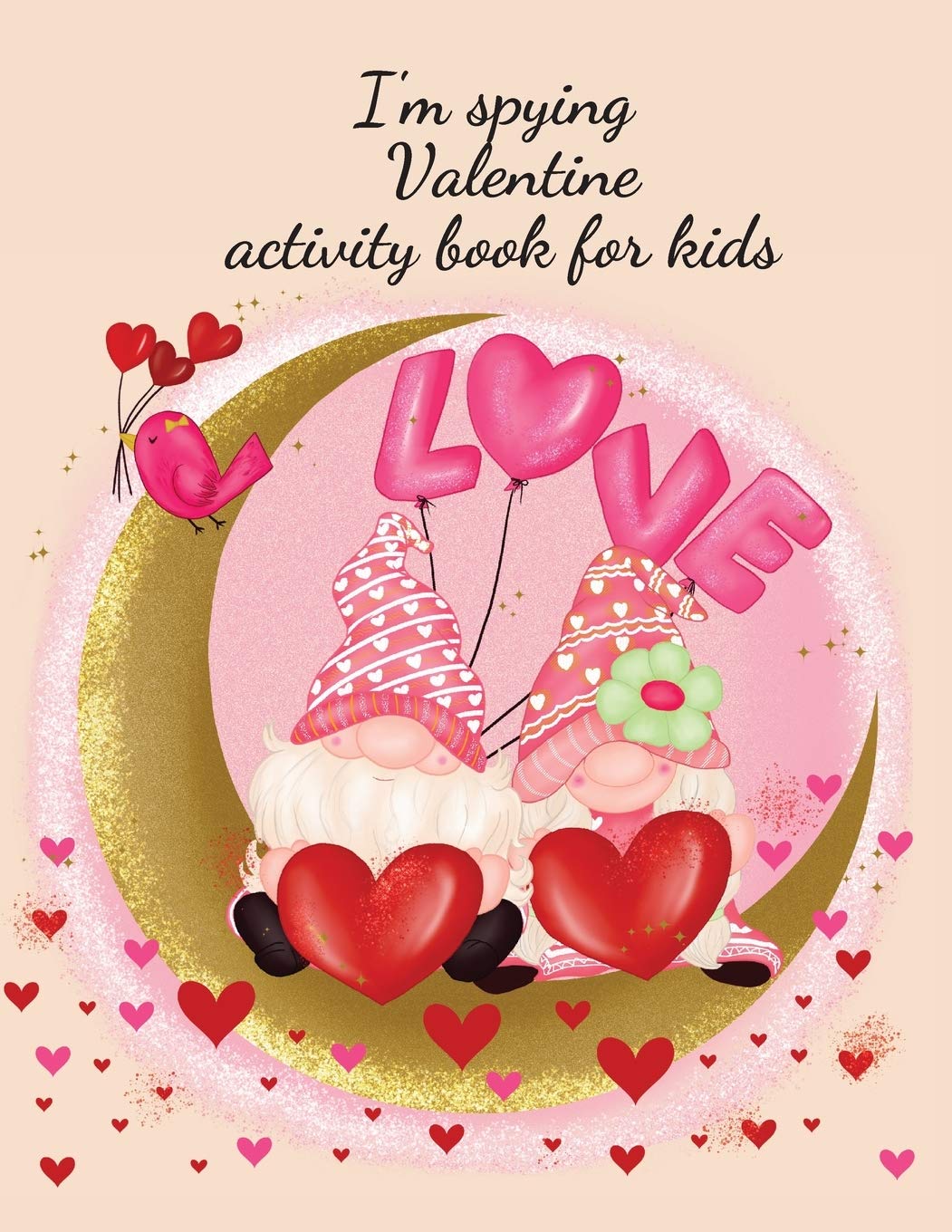 I'm spying Valentine activity book for kids Non-fiction