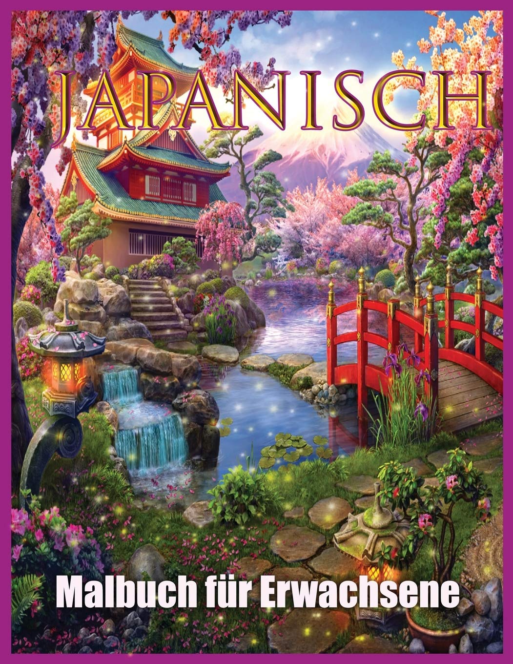 Japanisch: Malbuch im Japanischen Stil für Erwachsene Arts & Music