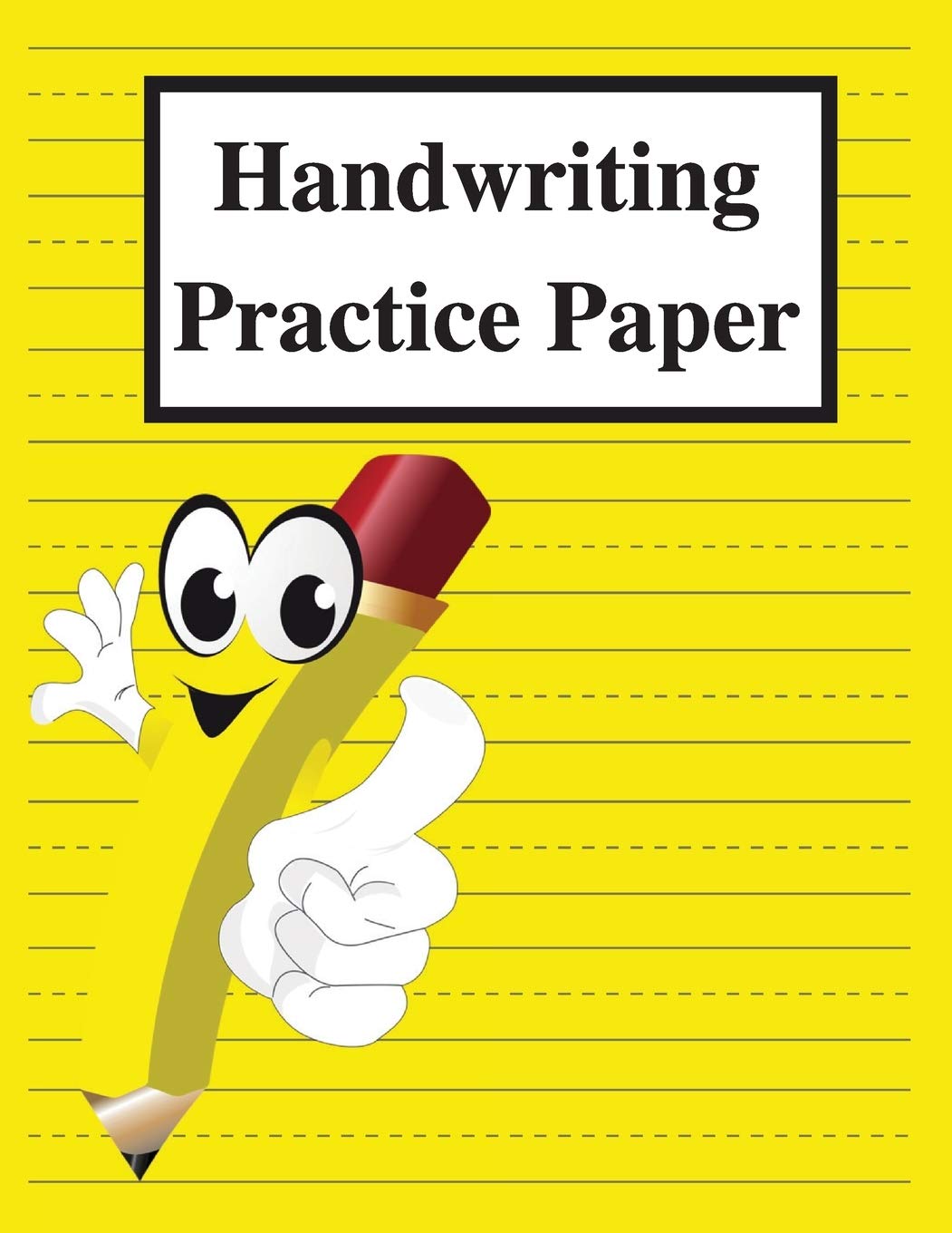 Handwriting Practice Paper: Dotted Lined Writing Paper for Kids - Handwriting Paper Notebook with Dotted Lined for Kids to Learn the ABC Books