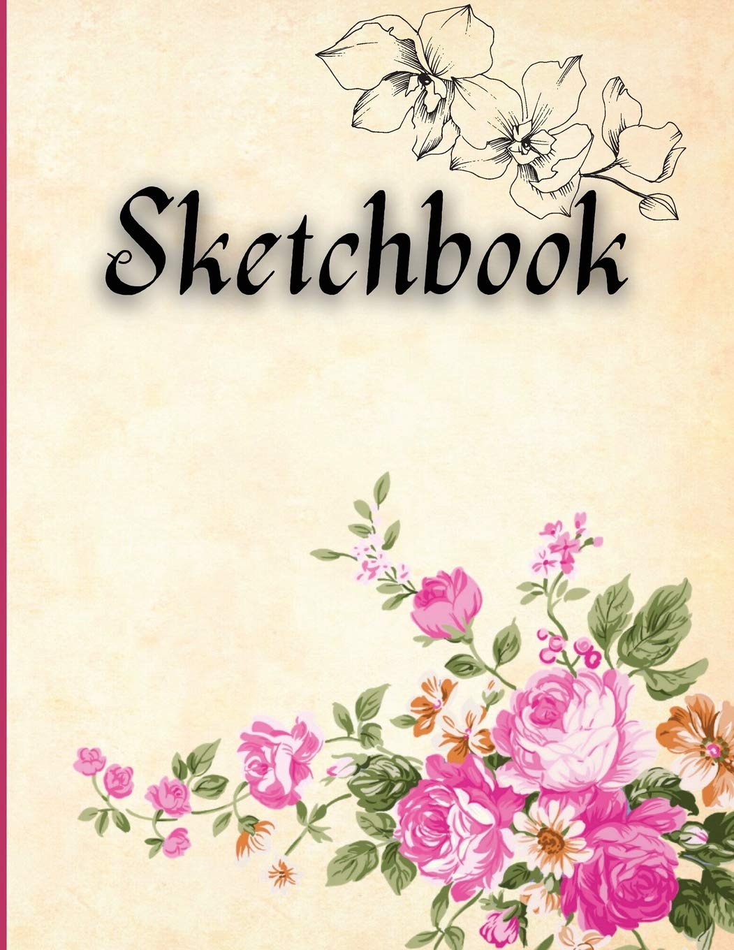 Sketchbook: Amazing Notebook for Drawing, Writing, Painting, Sketching or Doodling, 110 Pages, 8.5x11 Sketch Book for Teenagers and Adults with Blank Paper for Drawing, Doodling or Sketching Arts & Music